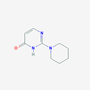 molecular formula C9H13N3O B265727 2-(1-Piperidinyl)-4-pyrimidinol 