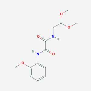 N-(2,2-dimethoxyethyl)-N'-(2-methoxyphenyl)oxamide