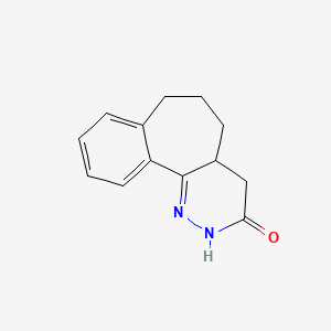 molecular formula C13H14N2O B2657325 2,4,4A,5,6,7-Hexahydro-benzo[6,7]cyclohepta[1,2-C]pyridazin-3-one CAS No. 25742-87-4