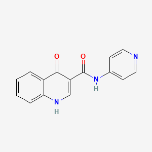 4-hydroxy-N-(pyridin-4-yl)quinoline-3-carboxamide