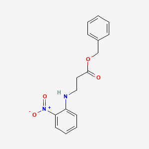 Benzyl 3-[(2-nitrophenyl)amino]propanoate