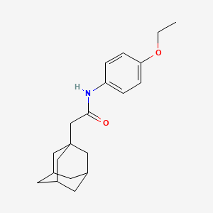 2-adamantan-1-yl-N-(4-ethoxyphenyl)acetamide