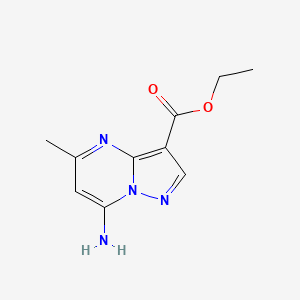 Ethyl 7-amino-5-methylpyrazolo[1,5-a]pyrimidine-3-carboxylate