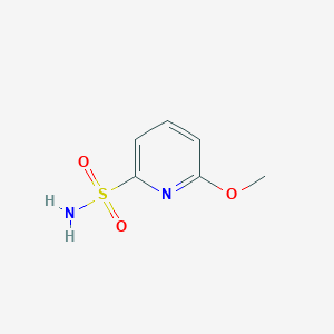 molecular formula C6H8N2O3S B2657500 6-甲氧基吡啶-2-磺酰胺 CAS No. 1342957-75-8