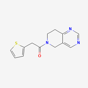 1-(7,8-dihydropyrido[4,3-d]pyrimidin-6(5H)-yl)-2-(thiophen-2-yl)ethanone