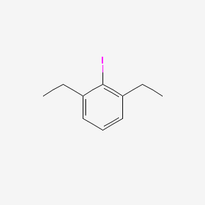 molecular formula C10H13I B2657587 1,3-Diethyl-2-iodobenzene CAS No. 92015-10-6