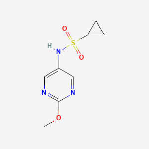 N-(2-methoxypyrimidin-5-yl)cyclopropanesulfonamide