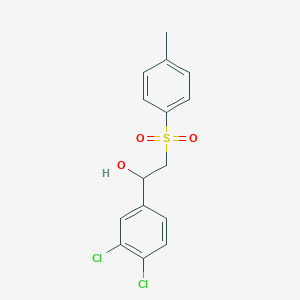 1-(3,4-Dichlorophenyl)-2-[(4-methylphenyl)sulfonyl]-1-ethanol