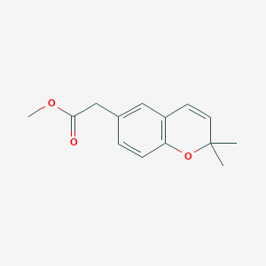 2,2-Dimethyl-2H-1-benzopyran-6-acetic acid methyl ester