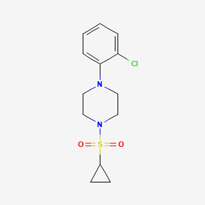 1-(2-Chlorophenyl)-4-(cyclopropylsulfonyl)piperazine