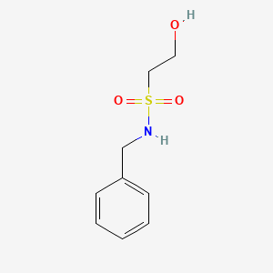 molecular formula C9H13NO3S B2657779 N-苄基-2-羟基乙烷-1-磺酰胺 CAS No. 149944-36-5