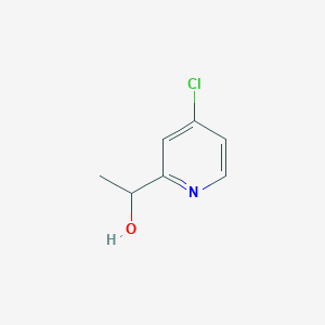 molecular formula C7H8ClNO B2657841 1-(4-Chloropyridin-2-yl)ethanol CAS No. 121638-26-4