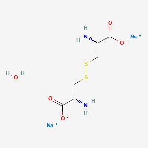 molecular formula C6H12N2Na2O5S2 B2657859 L-Cystine disodium salt monohydrate CAS No. 199329-53-8; 64704-23-0