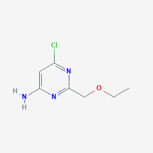 6-Chloro-2-(ethoxymethyl)pyrimidin-4-amine