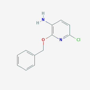 2-(Benzyloxy)-6-chloropyridin-3-amine