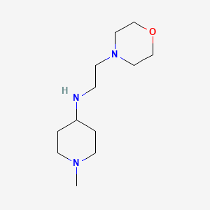 (1-Methyl-piperidin-4-YL)-(2-morpholin-4-YL-ethyl)-amine