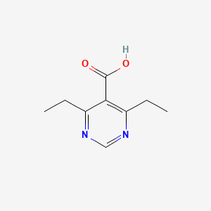 4,6-Diethylpyrimidine-5-carboxylic acid