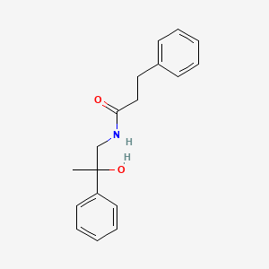 N-(2-hydroxy-2-phenylpropyl)-3-phenylpropanamide