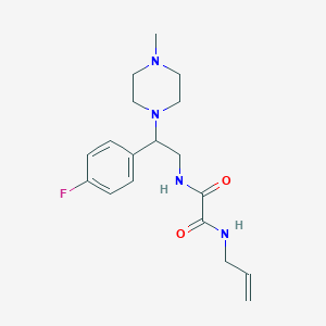 N1-allyl-N2-(2-(4-fluorophenyl)-2-(4-methylpiperazin-1-yl)ethyl)oxalamide