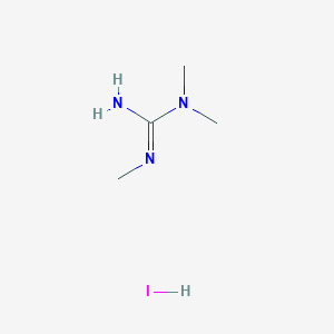 B2658370 N,N,N''-trimethylguanidine hydroiodide CAS No. 63493-51-6