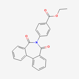 Ethyl 4-(5,7-dioxobenzo[d][2]benzazepin-6-yl)benzoate