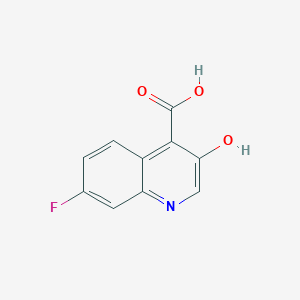 7-Fluoro-3-hydroxyquinoline-4-carboxylic acid
