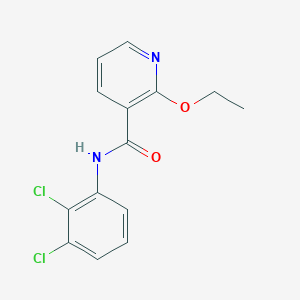 molecular formula C14H12Cl2N2O2 B265843 N-(2,3-dichlorophenyl)-2-ethoxynicotinamide 