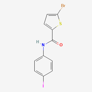 5-bromo-N-(4-iodophenyl)thiophene-2-carboxamide
