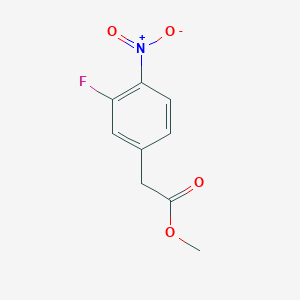 Methyl 2-(3-fluoro-4-nitrophenyl)acetate