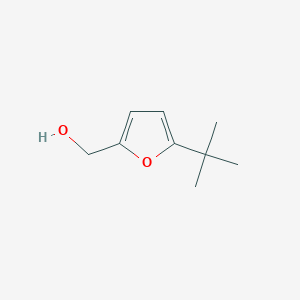 molecular formula C9H14O2 B2658506 (5-Tert-butylfuran-2-yl)methanol CAS No. 63711-16-0