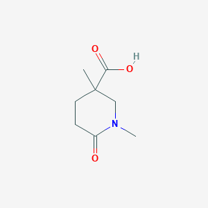 1,3-Dimethyl-6-oxopiperidine-3-carboxylic acid