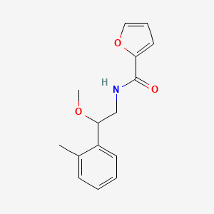 N-(2-methoxy-2-(o-tolyl)ethyl)furan-2-carboxamide