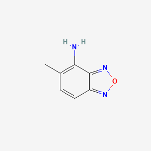molecular formula C7H7N3O B2658594 5-甲基-2,1,3-苯并恶二唑-4-胺 CAS No. 67830-69-7