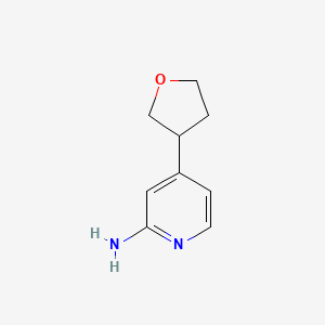 4-(Tetrahydrofuran-3-yl)pyridin-2-amine