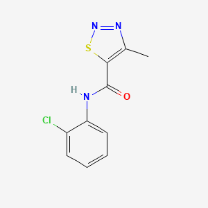 N-(2-chlorophenyl)-4-methylthiadiazole-5-carboxamide