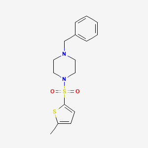 5-Methyl-2-{[4-benzylpiperazinyl]sulfonyl}thiophene