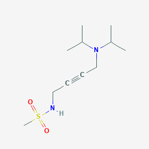 N-(4-(diisopropylamino)but-2-yn-1-yl)methanesulfonamide