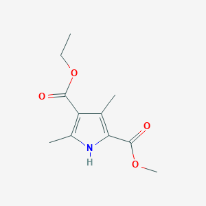 4-Ethyl 2-methyl 3,5-dimethyl-1h-pyrrole-2,4-dicarboxylate