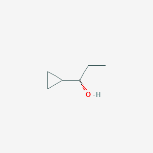 molecular formula C6H12O B2658774 (1S)-1-cyclopropylpropan-1-ol CAS No. 1567978-45-3