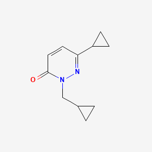 6-Cyclopropyl-2-(cyclopropylmethyl)-2,3-dihydropyridazin-3-one