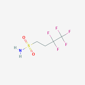 3,3,4,4,4-Pentafluorobutane-1-sulfonamide