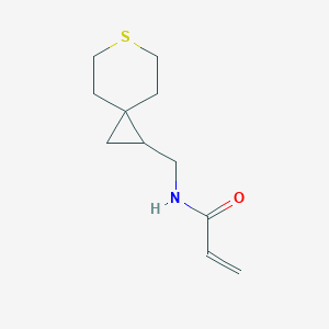 B2658981 N-(6-Thiaspiro[2.5]octan-2-ylmethyl)prop-2-enamide CAS No. 2224412-67-1
