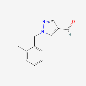 1-(2-Methylbenzyl)-1H-pyrazole-4-carbaldehyde