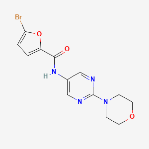 5-bromo-N-(2-morpholin-4-ylpyrimidin-5-yl)-2-furamide