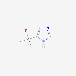 5-(1,1-Difluoroethyl)-1H-imidazole