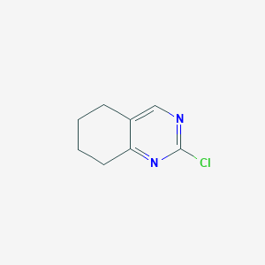 molecular formula C8H9ClN2 B2659068 2-Chloro-5,6,7,8-tetrahydroquinazoline CAS No. 81532-76-5