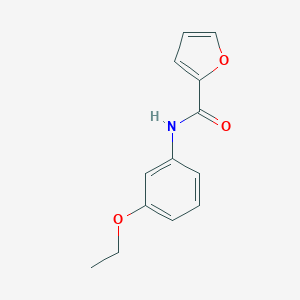 molecular formula C13H13NO3 B265908 N-(3-ethoxyphenyl)furan-2-carboxamide 