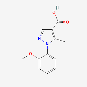 1-(2-methoxyphenyl)-5-methyl-1H-pyrazole-4-carboxylic acid