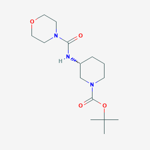 (R)-tert-Butyl 3-[(morpholin-4-yl)carbonyl]aminopiperidine-1-carboxylate