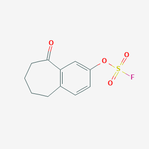 3-Fluorosulfonyloxy-5-oxo-6,7,8,9-tetrahydrobenzo[7]annulene